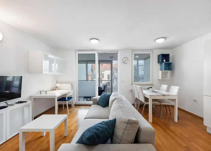 Attractive Njegoseva With A Balcony